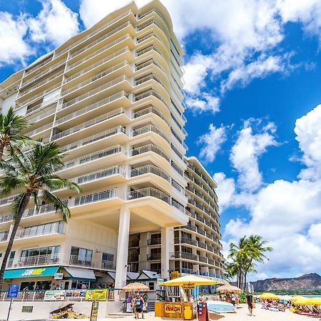 Waikiki Shore 1116 Beachfront Honolulu Bagian luar foto